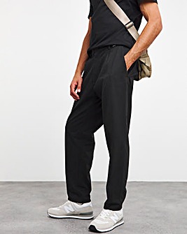 Calvin Klein Pleated Front Black Trouser Reg