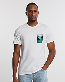 PHIL REED X JACAMO Lake Print T-Shirt