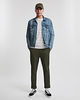 Belted Reg Fit Chino Trouser