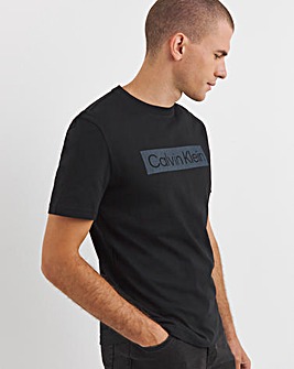 Calvin Klein Short Sleeve Back Box Striped T-Shirt