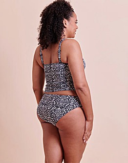 Curvy Kate Swim Wild Horizon Non-Wired Multiway Tankini Top