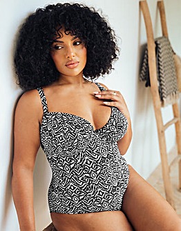Curvy Kate Swim Wild Horizon Padded Underwired Swimsuit