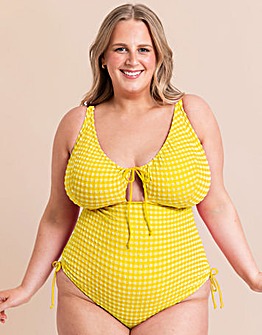 Curvy Kate Holiday Check Non-Wired Swimsuit