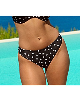 Panache Classic Bikini Brief Polka Dot Print
