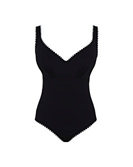 Panache Lara Plunge Swimsuit Aurora Black/White