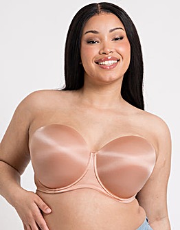 Curvy Kate Smoothie Moulded Wired Strapless Multiway Bra Latte