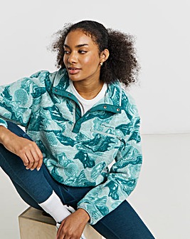 Columbia Helvetia Printed 1/2 Snap Fleece