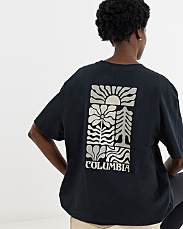 Columbia Rolling Bend Oversized Back Print T-Shirt