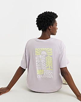 Columbia Rolling Bend Oversized Back Print T-Shirt