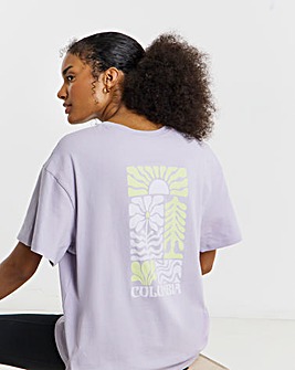 Columbia Rolling Bend Oversized Back Print T-Shirt