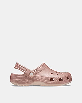 Crocs Quartz Glitter Classic Clog - Standard Fit