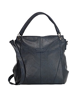 Enrico Benetti Caen 2 Handle Faux Leather Handbag