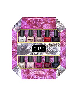 OPI Jewel Be Bold Collection, Nail Lacquer 10 Piece Mini Pack
