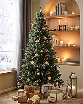 Salzburg Berry Slim Christmas Tree - 6FT