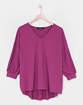 Purple Oversized Top
