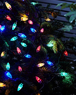Multicolour Christmas String Lights - 100