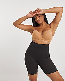 Naomi and Nicole Womens Back Magic Firm Control Hi Waist Thigh Slimmer :  : Clothing, Shoes & Accessories