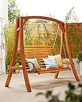 Charles bentley garden swing seat best sale