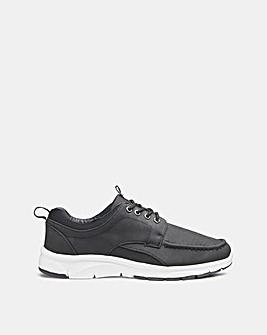 Casual Lace Up Trainers Wide Fit