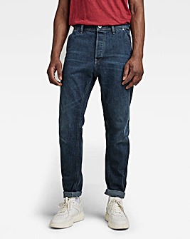 G-Star RAW Cosmic Blue Grip 3D Relaxed Tapered Jean | Jacamo
