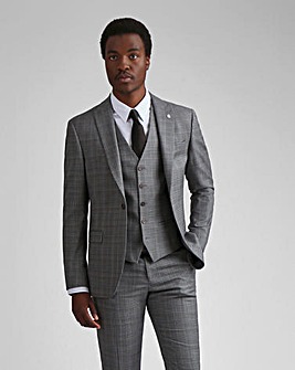 Ted Baker Slim Fit Check Jacket