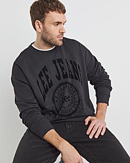 Lee Crew Neck Graphic Sweatshirt