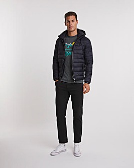 Superdry Navy Classic Fuji Padded Jacket