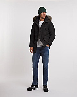 Superdry Black Vintage Everest Parka