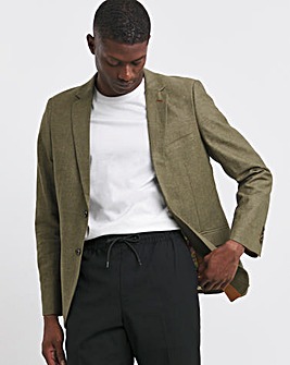 Joe Browns Khaki Linen Blend Suit Jacket