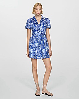 Mango Tropez Shirt Dress