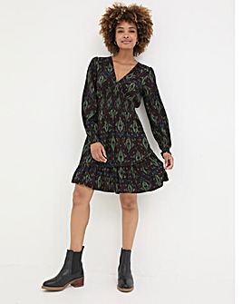 Fatface Farah Foil Dress