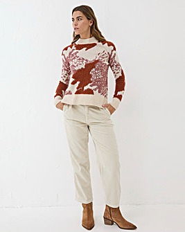 Fatface Abstract Pattern Jumper