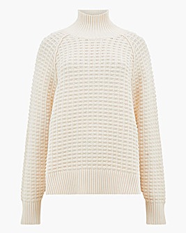 French Connection Keya Popcorn Knit Mozart Jumper