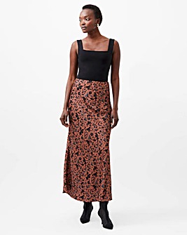 French Connection Jeannie Ennise Satin Skirt