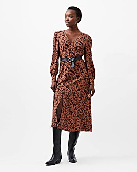 French Connection Jeanie Brina Crepe Dress