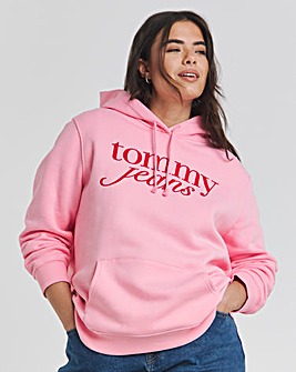 Tommy Jeans Regular Essentials Logo Hoodie Ext