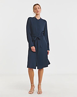 Tommy Hilfiger Navy Soft Shirt Dress