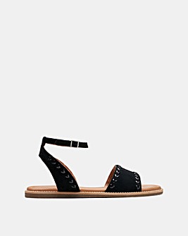 Clarks Maritime May Ankle Tie Sandal Standard Fit