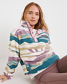 Columbia Helvetia II Printed Cropped Half Snap