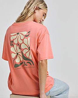 Columbia Rolling Bend Graphic Oversized T-Shirt