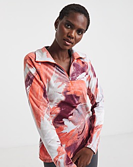 Columbia Glacia IV Print Half Zip Fleece