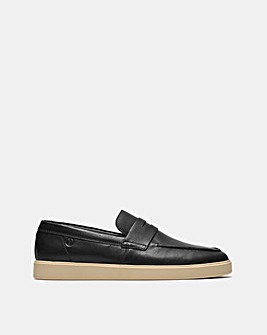 Clarks Lockford Easy Shoes - Navy