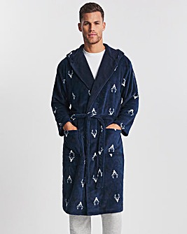 Christmas Stag Dressing Gown