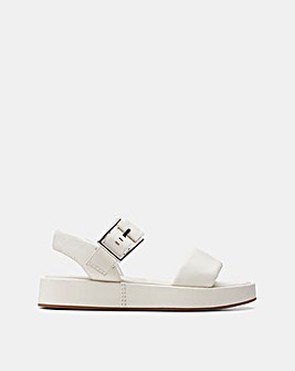 Clarks Alda Strap Leather Sandal Standard Fit