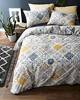 Morocco Ochre Duvet Set Oxendales