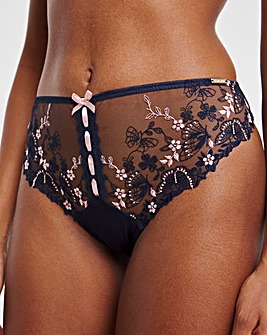 Joanna Hope Butterfly Embroidery Midi Briefs