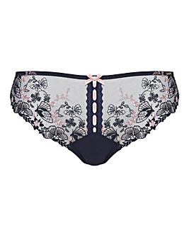 Joanna Hope Butterfly Embroidery Midi Briefs