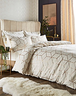 cream and gold duvet sets