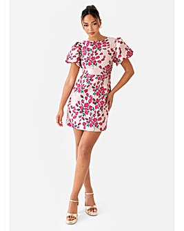 Maya Deluxe Floral Print Dress