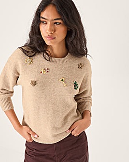 Monsoon Edie Christmas Jumper